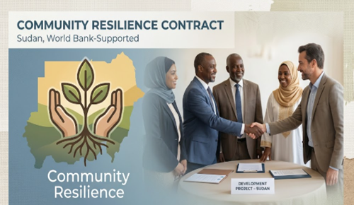 Sudan Awards Community Resilience Contract Under World Bank-Supported...